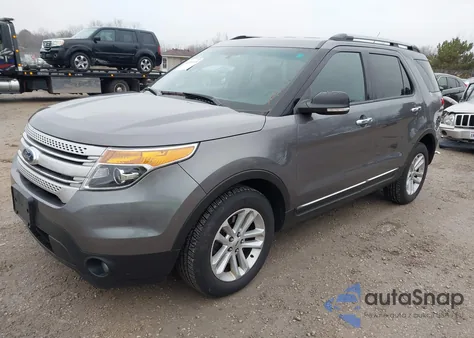 2014 Ford Explorer Xlt z USA, uszkodzony, nr VIN 1FM5K8D84EGA12046